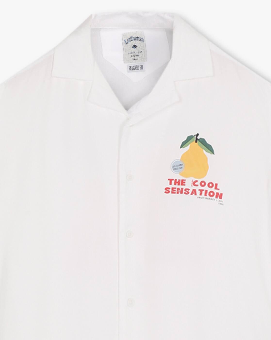 Lee Cooper | Boys Graphic Print Relaxed Fit Shirt|2