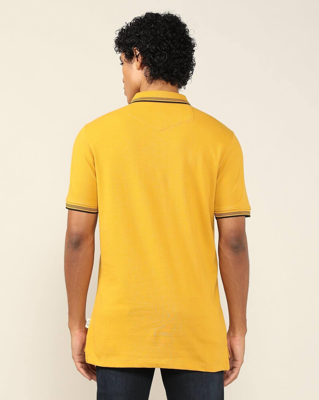 Lee Cooper | Men Regular Fit Cotton Polo T-Shirt|2