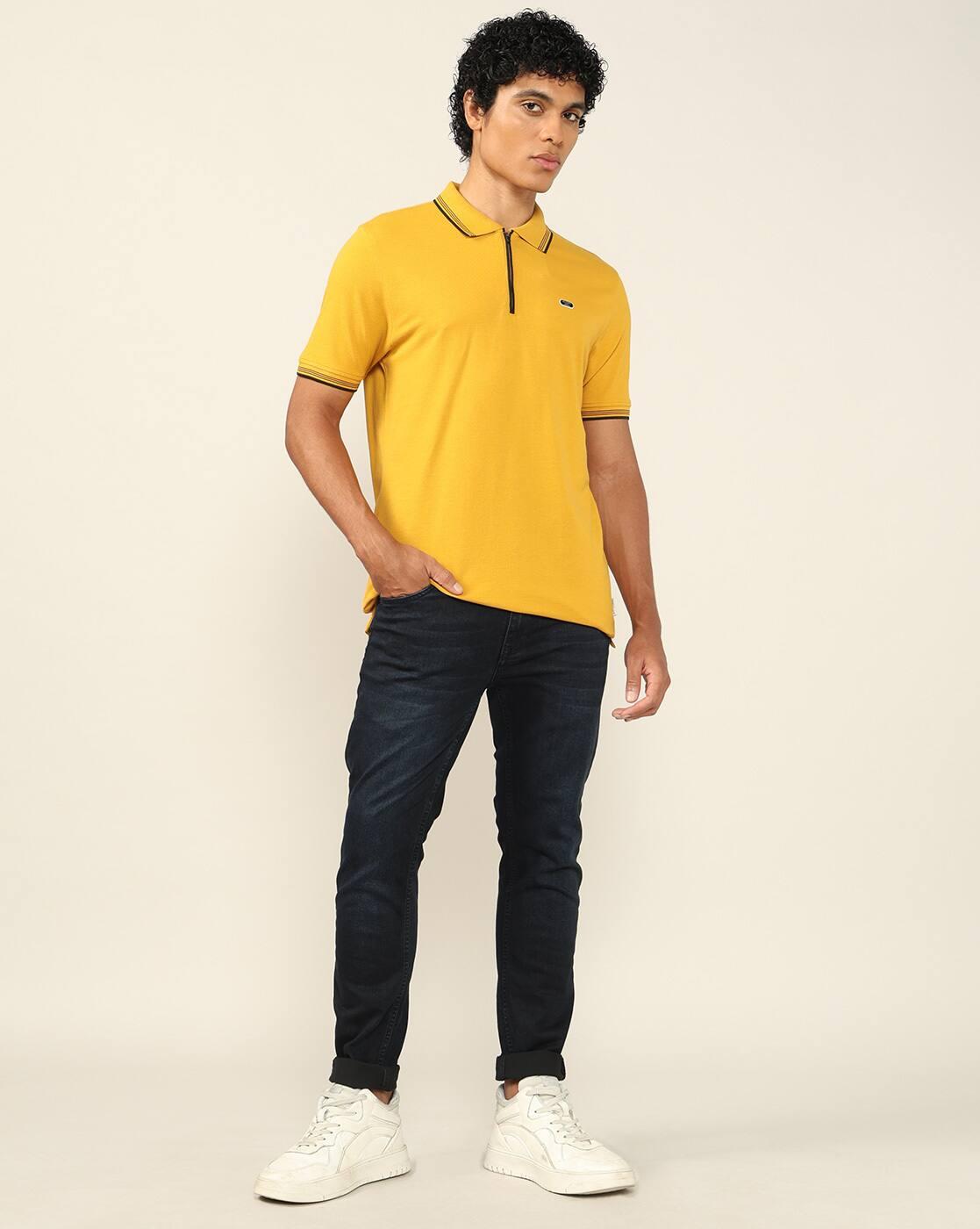 Lee Cooper | Men Regular Fit Cotton Polo T-Shirt|3