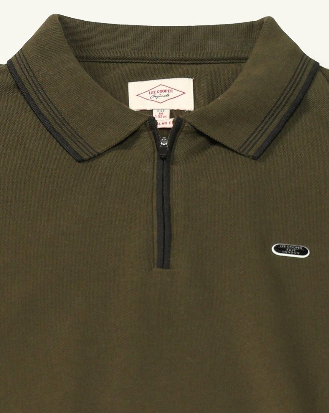 Lee Cooper | Men Regular Fit Cotton Polo T-Shirt|5