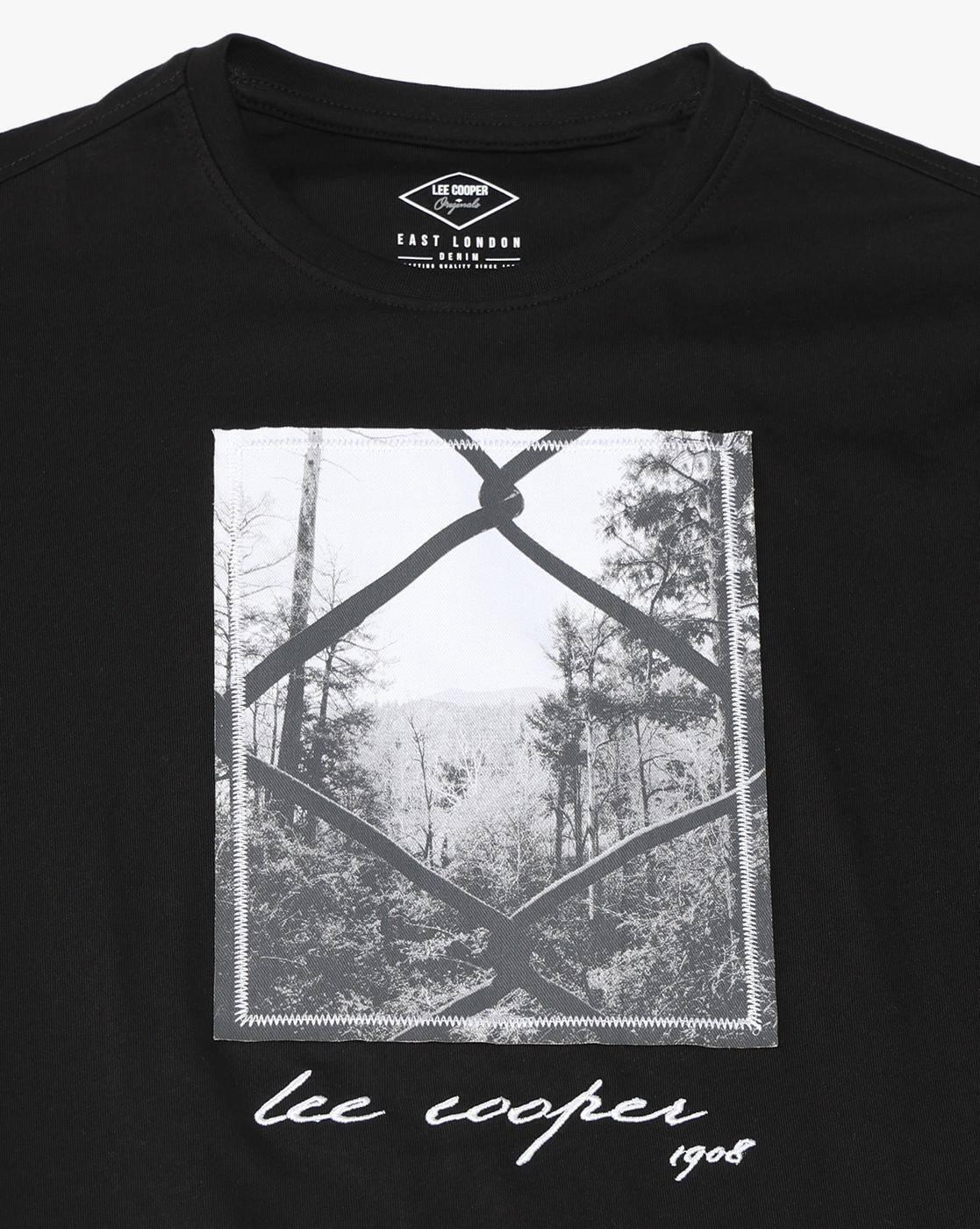 Lee Cooper | Men Graphic Print Regular Fit Crew-Neck T-Shirt|6