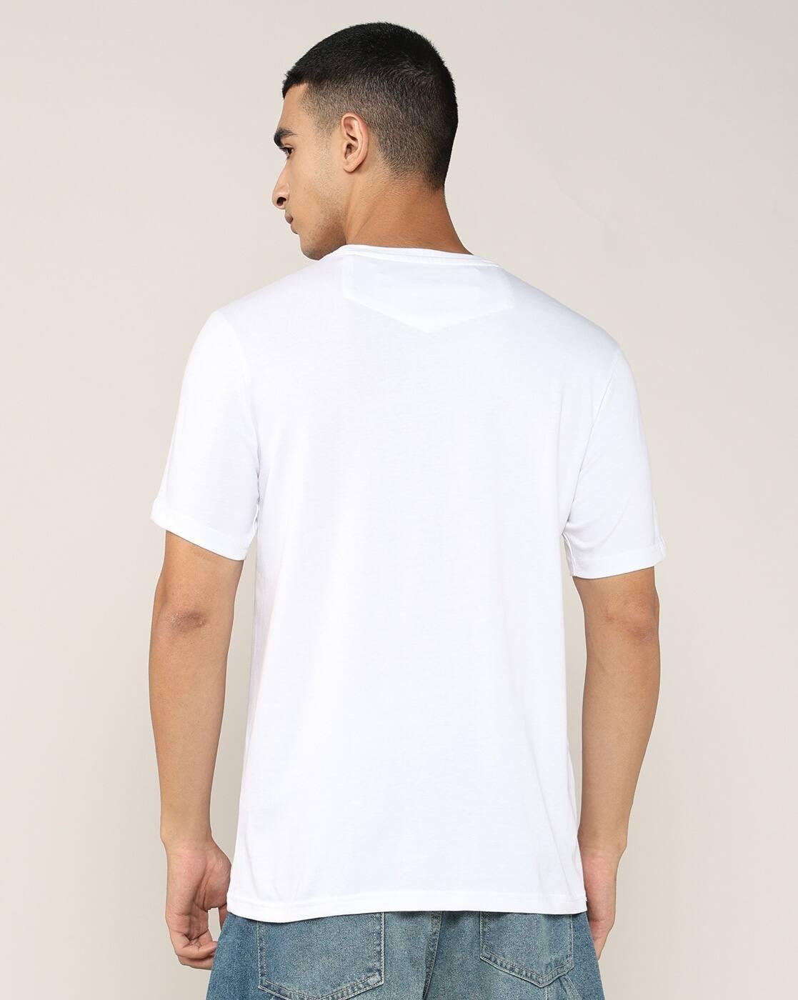 Lee Cooper | Men Graphic Print Regular Fit Crew-Neck T-Shirt|2