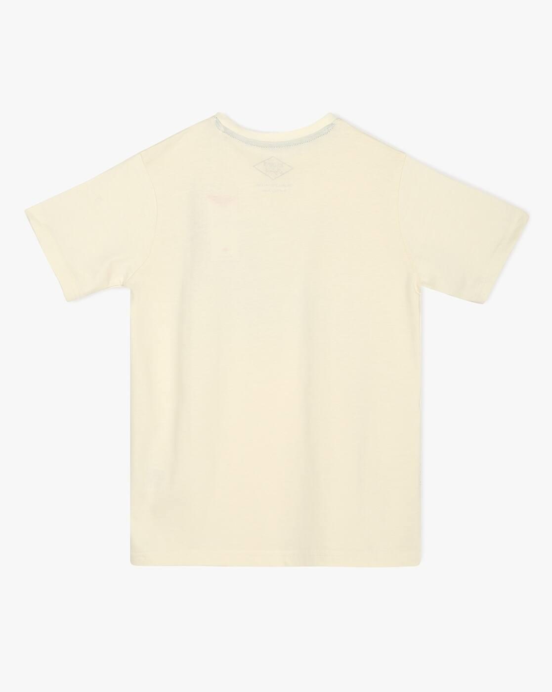 Lee Cooper | Boys Brand Print Regular Fit Round-Neck T-Shirt|1
