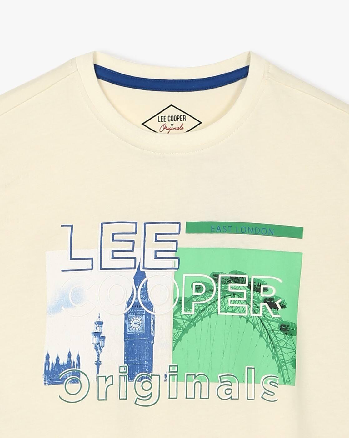 Lee Cooper | Boys Brand Print Regular Fit Round-Neck T-Shirt|2