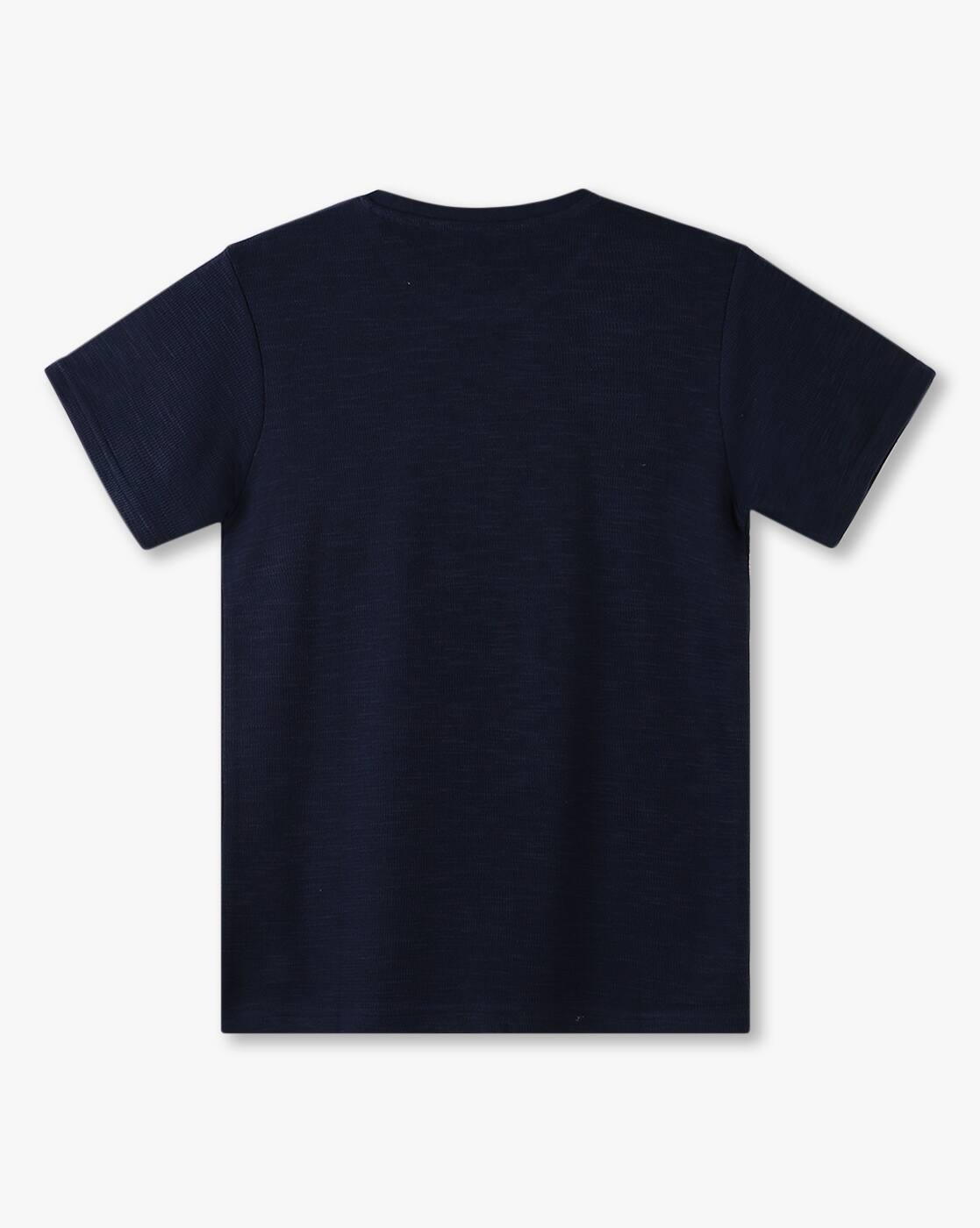 Lee Cooper | Boys Brand Print Regular Fit Round-Neck T-Shirt|1