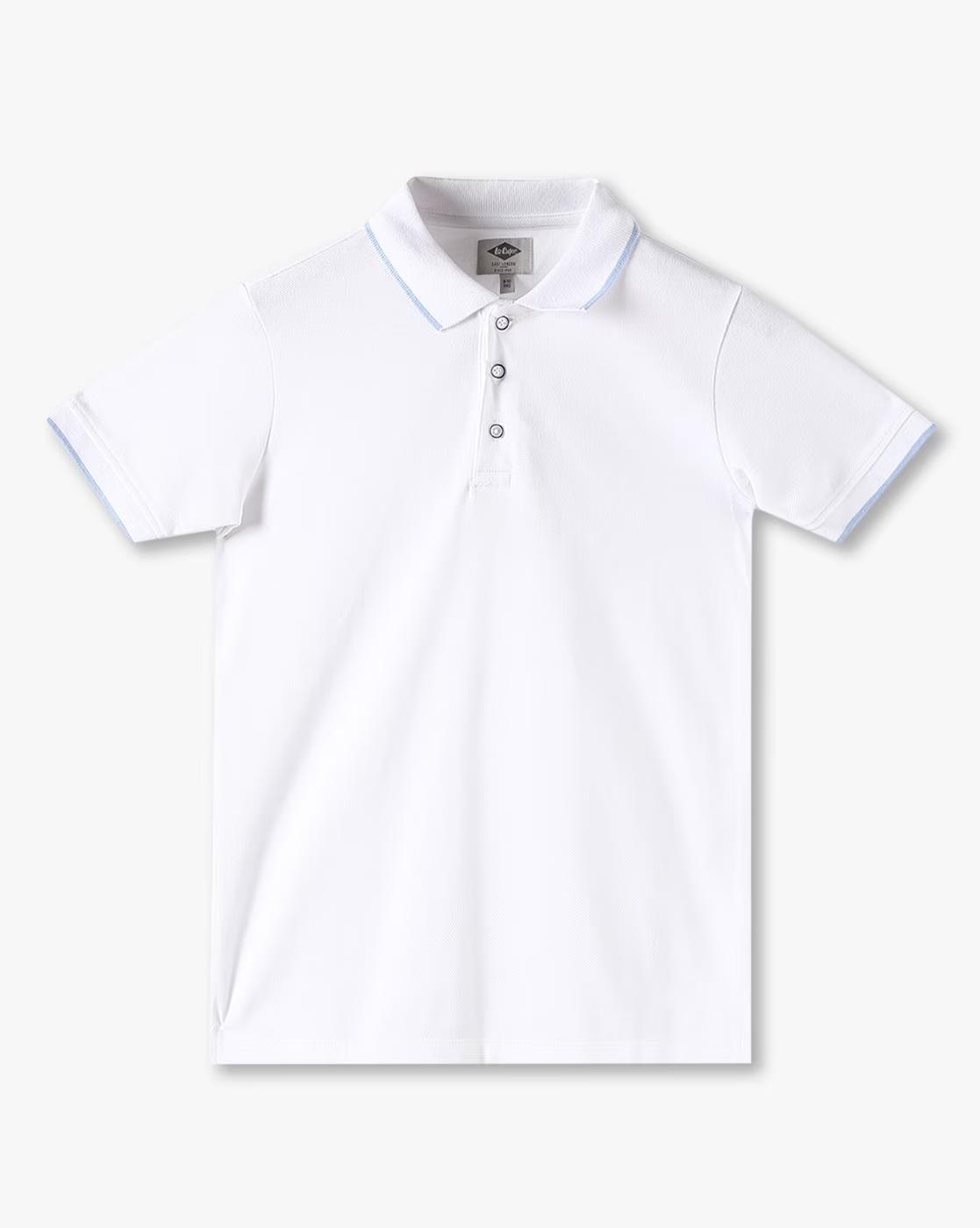 Lee Cooper | Boys Regular Fit Cotton Polo T-Shirt|0