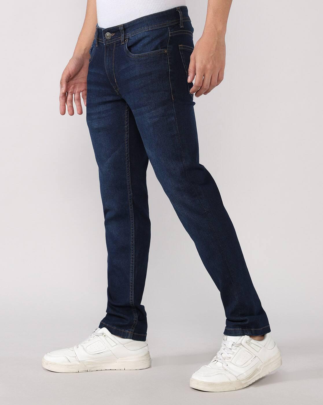 Lee Cooper | Men Lightly Washed Slim Fit Jeans|1