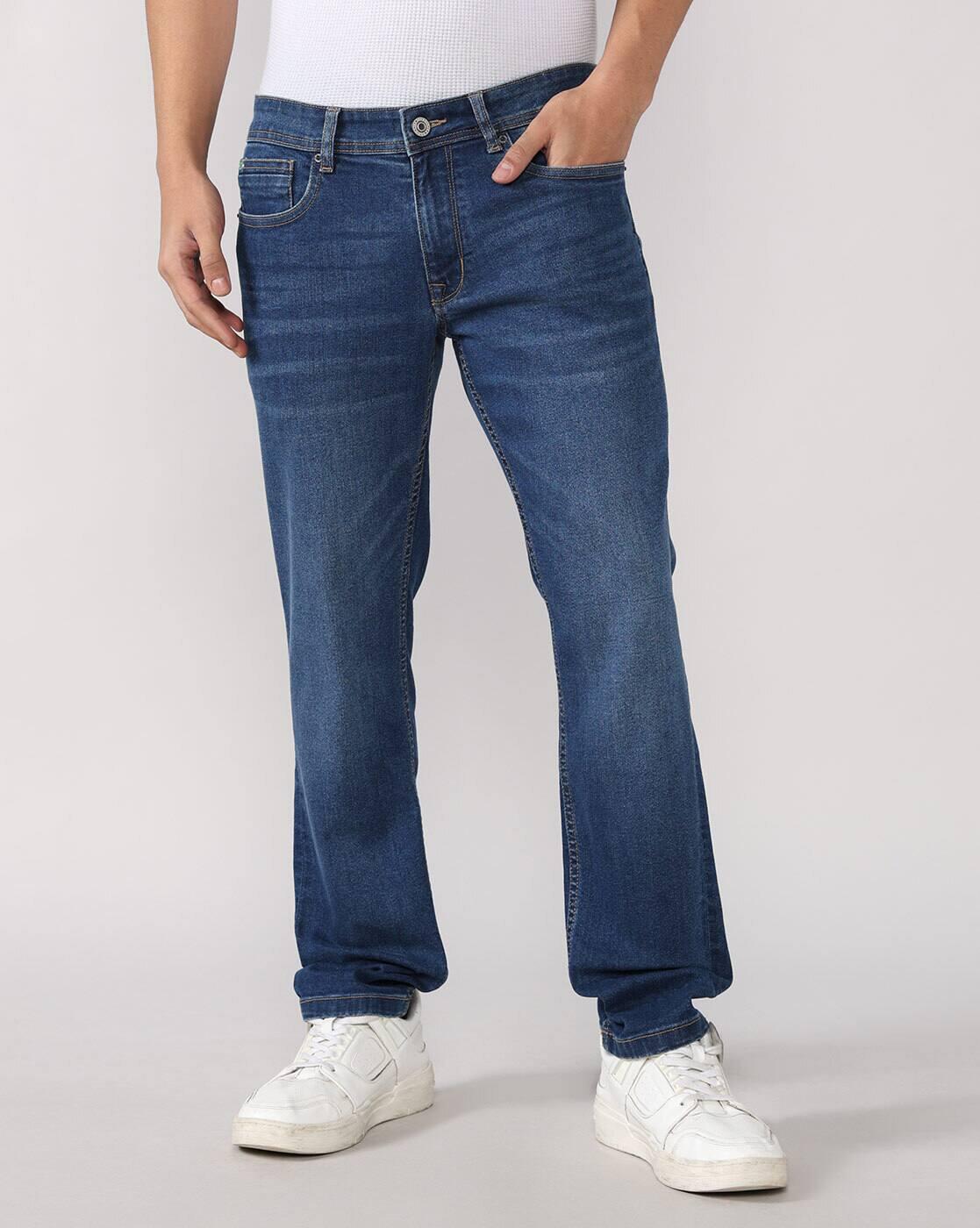 Lee Cooper | Men Lightly Washed Slim Fit Jeans|3