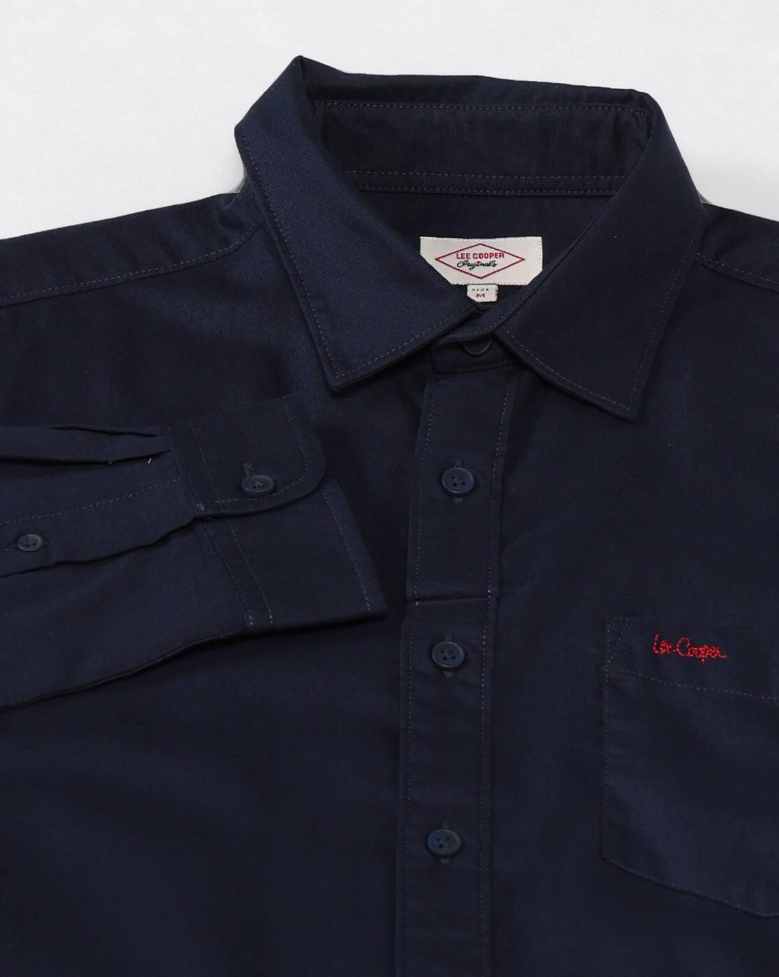 Lee Cooper | Men Regular Fit Shirt with Patch Pocket|6