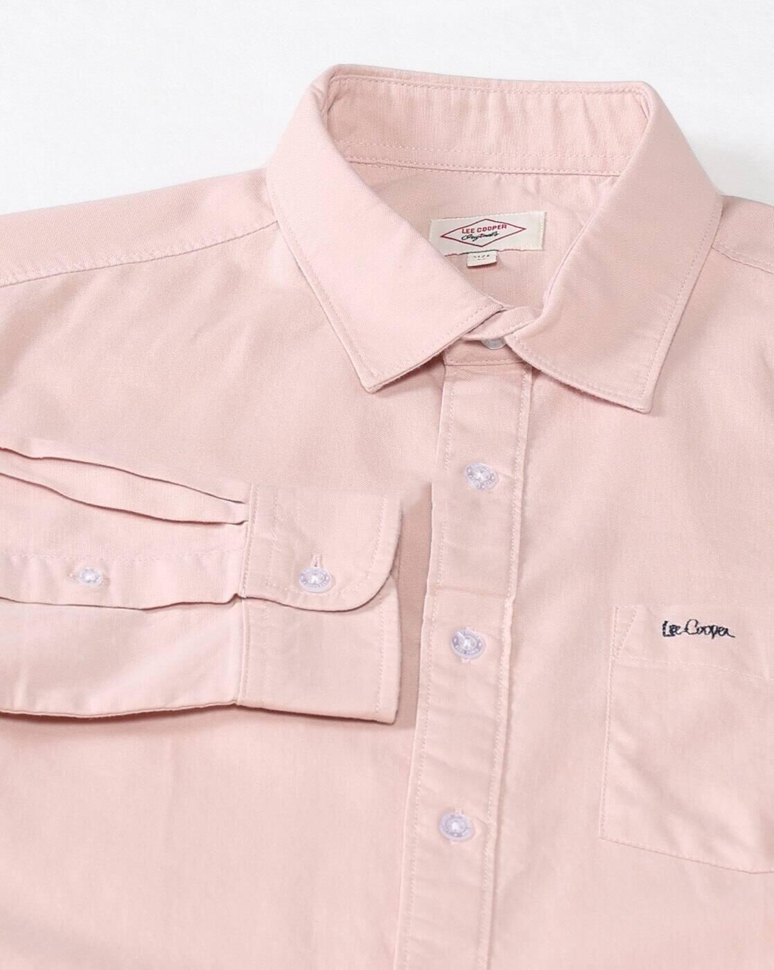 Lee Cooper | Men Regular Fit Shirt with Patch Pocket|6