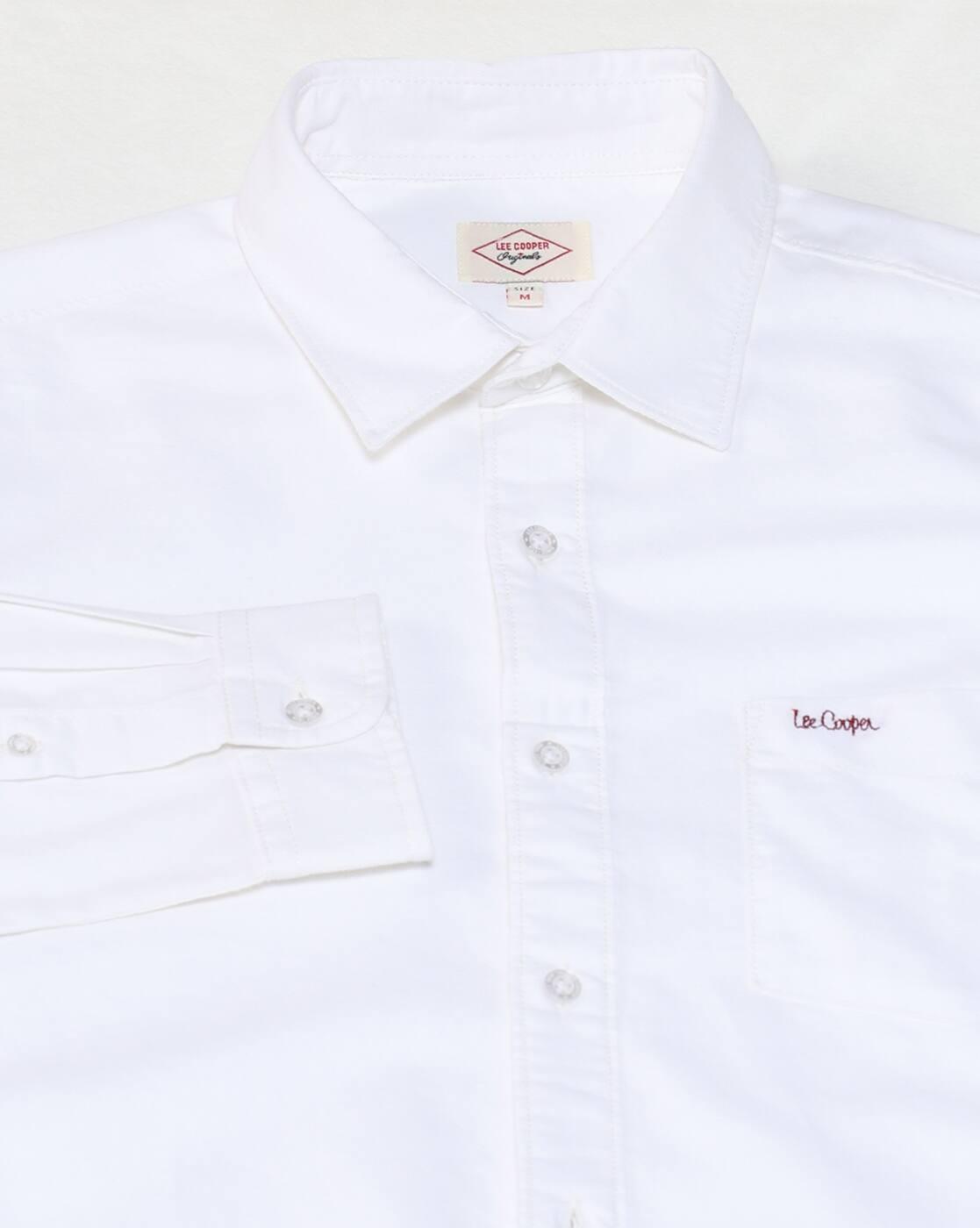 Lee Cooper | Men Regular Fit Shirt with Patch Pocket|6