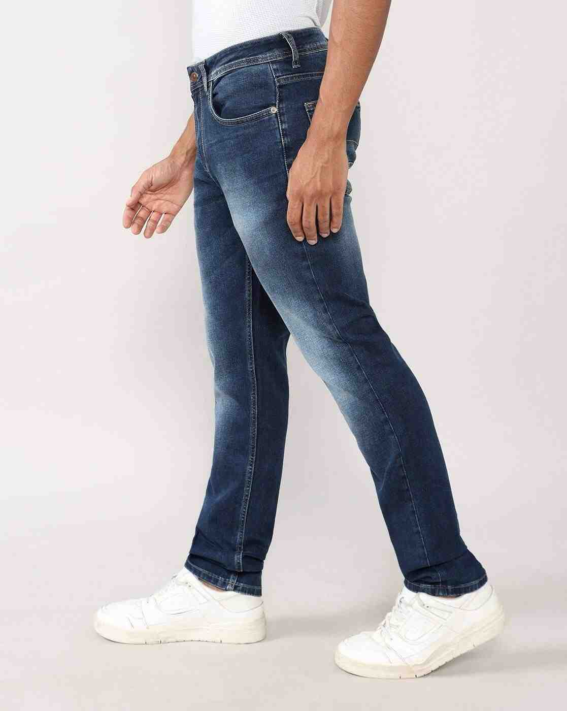 Lee Cooper | Men Mid-Rise Straight Fit Jeans|1