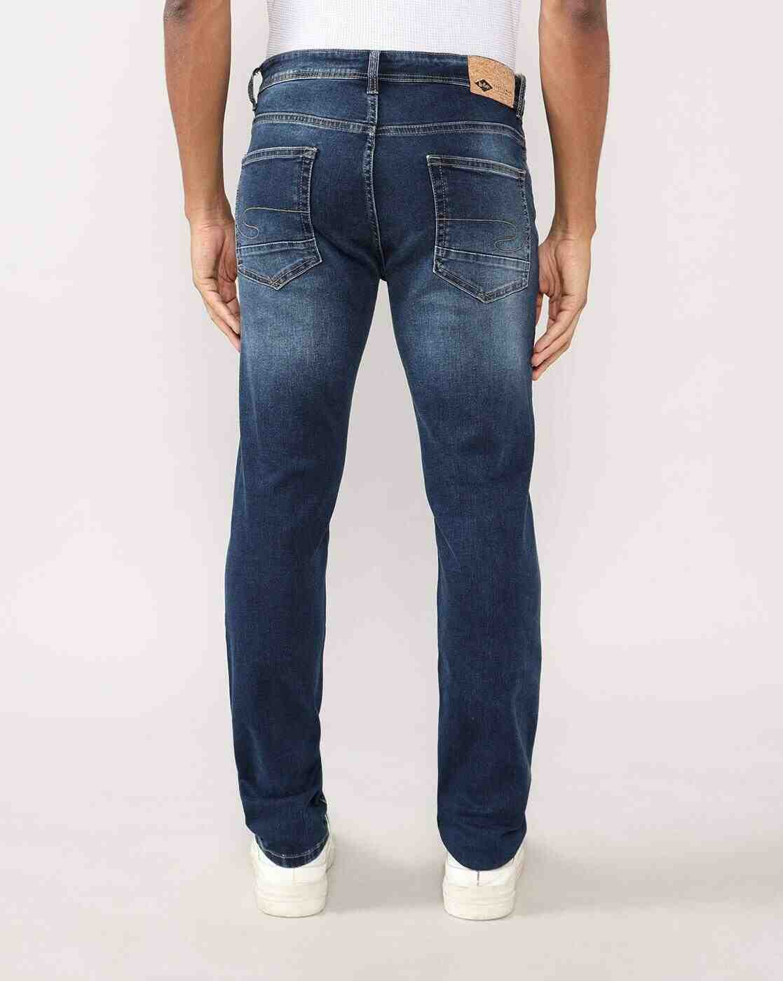 Lee Cooper | Men Mid-Rise Straight Fit Jeans|2