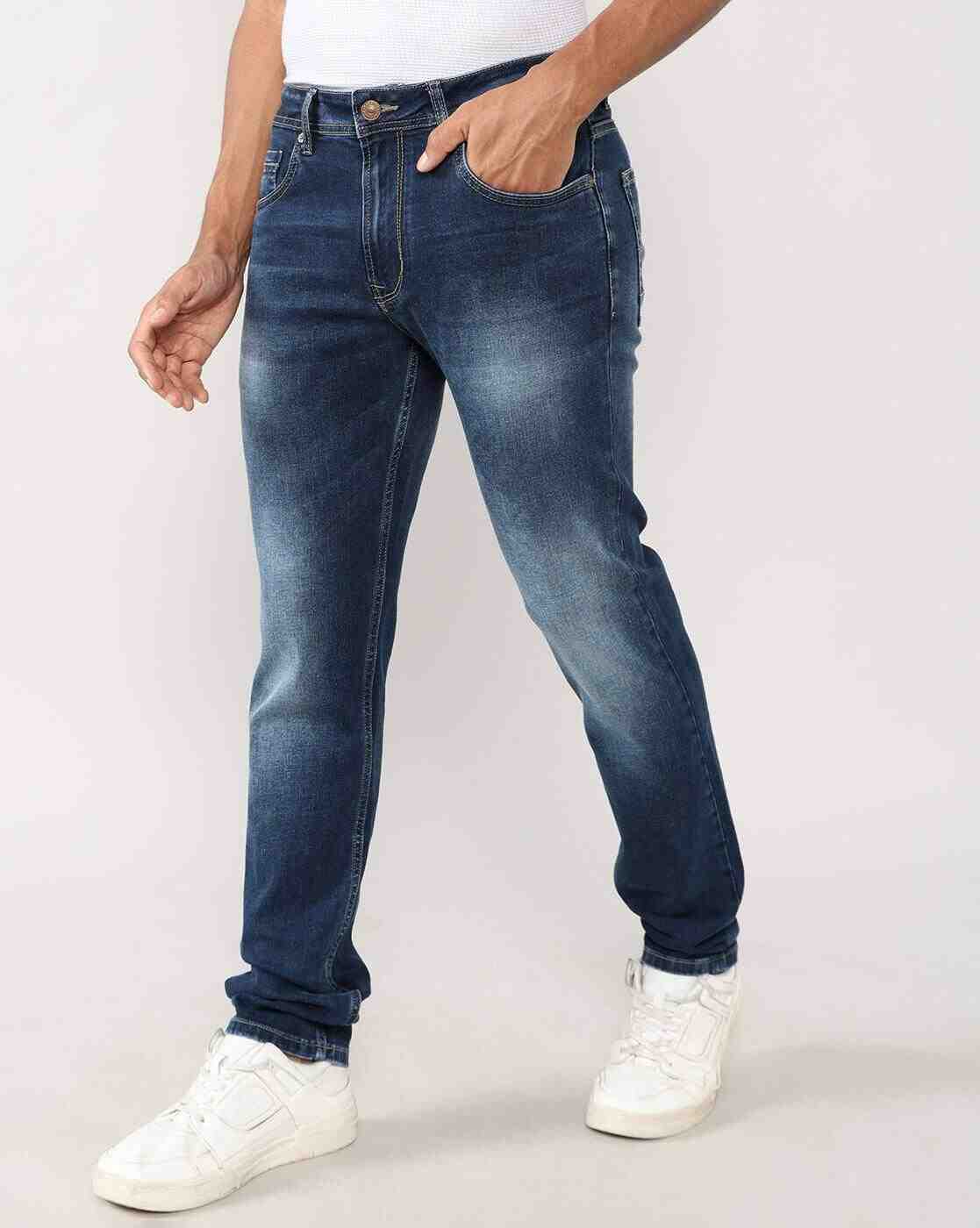 Lee Cooper | Men Mid-Rise Straight Fit Jeans|3
