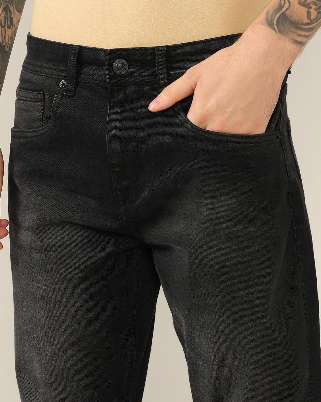 Lee Cooper | Men Mid-Rise Loose Fit Jeans|4