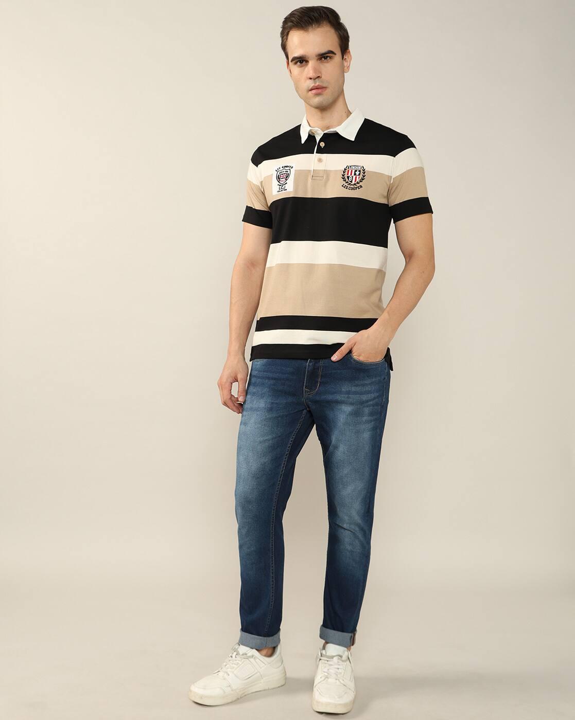 Lee Cooper | Men Mid-Wash Skinny Fit Jeans|0