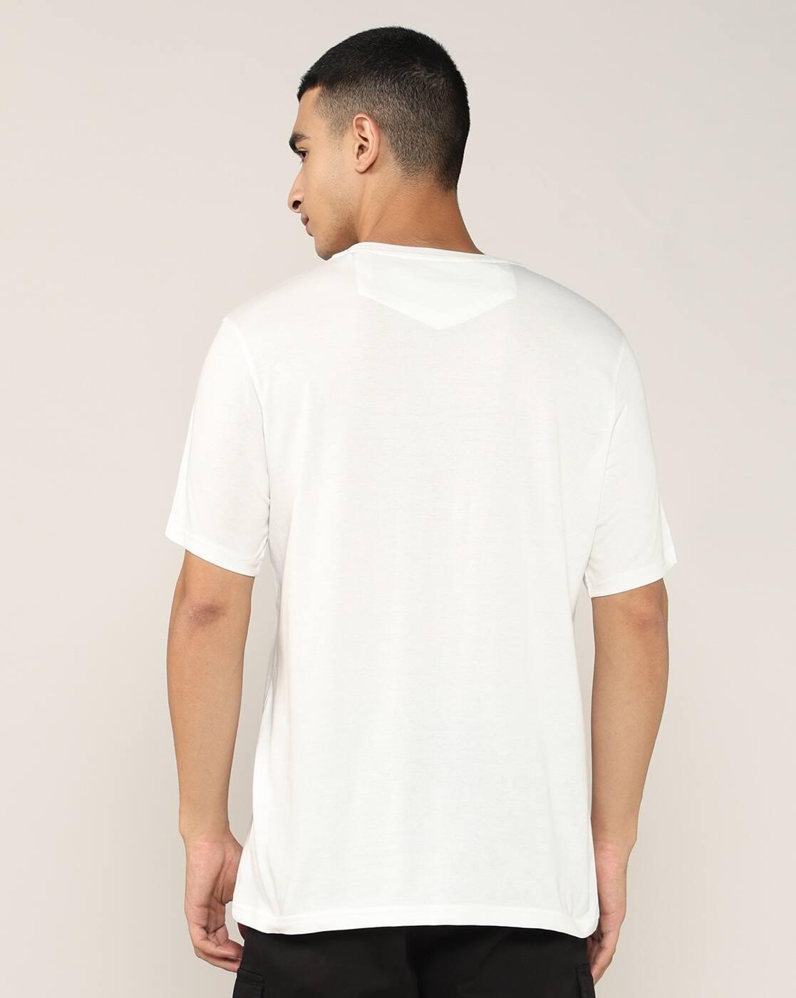 Lee Cooper | Men Graphic Print Relaxed Fit Crew-Neck T-Shirt|2