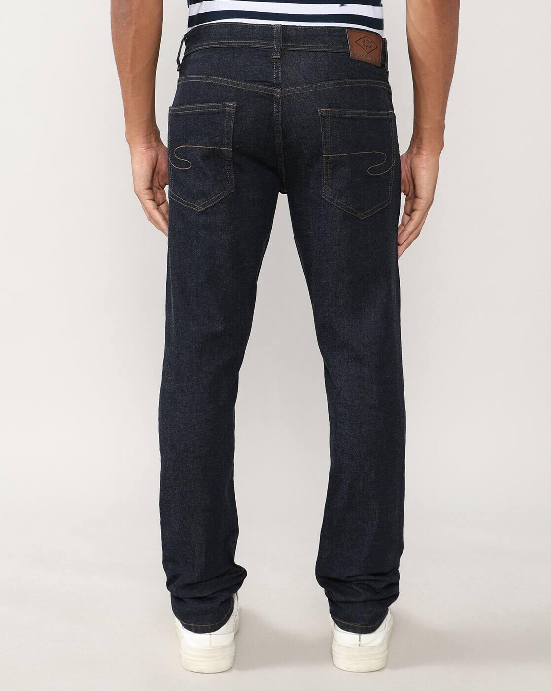 Lee Cooper | Men Lightly Washed Slim Fit Jeans|2