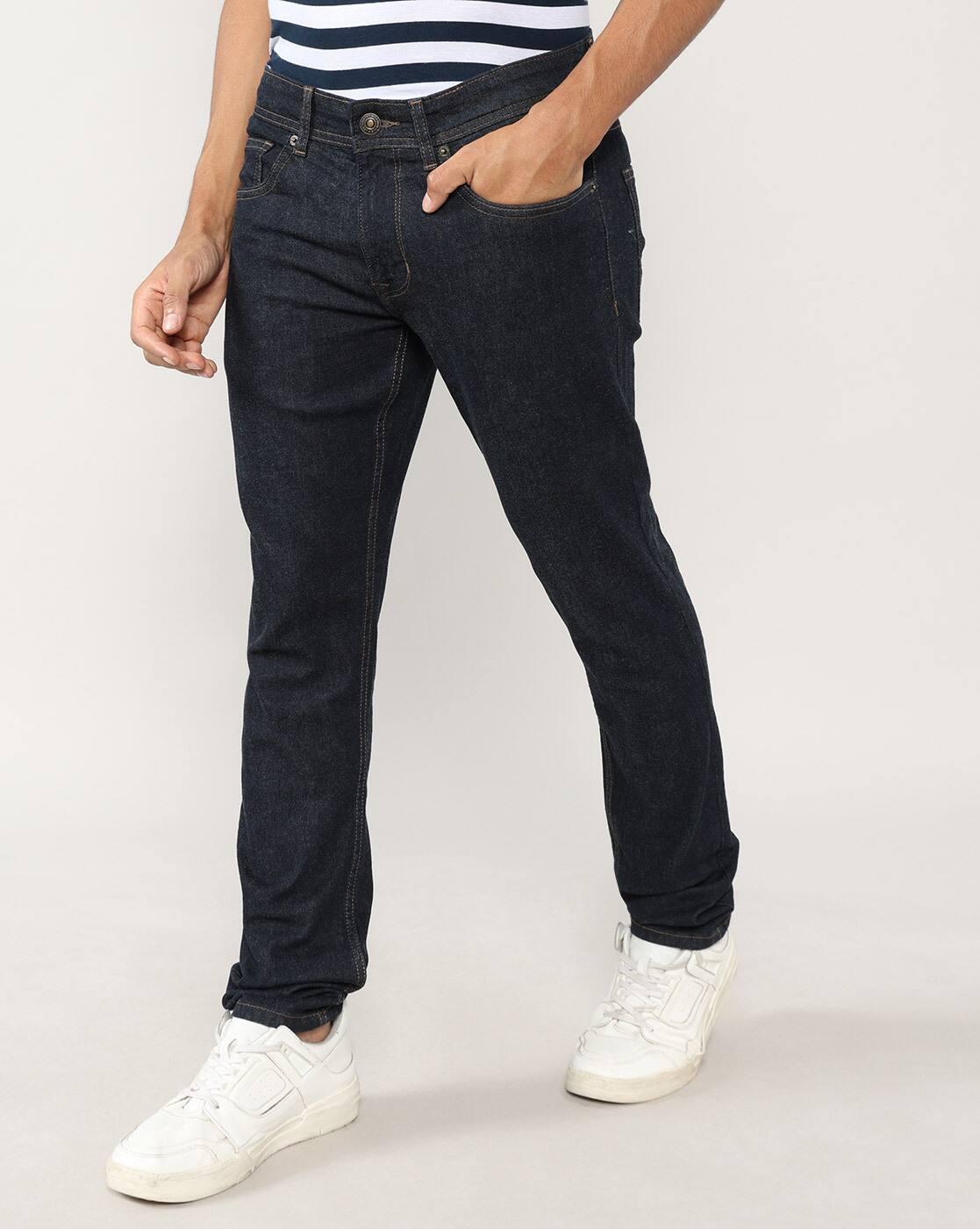 Lee Cooper | Men Lightly Washed Slim Fit Jeans|3