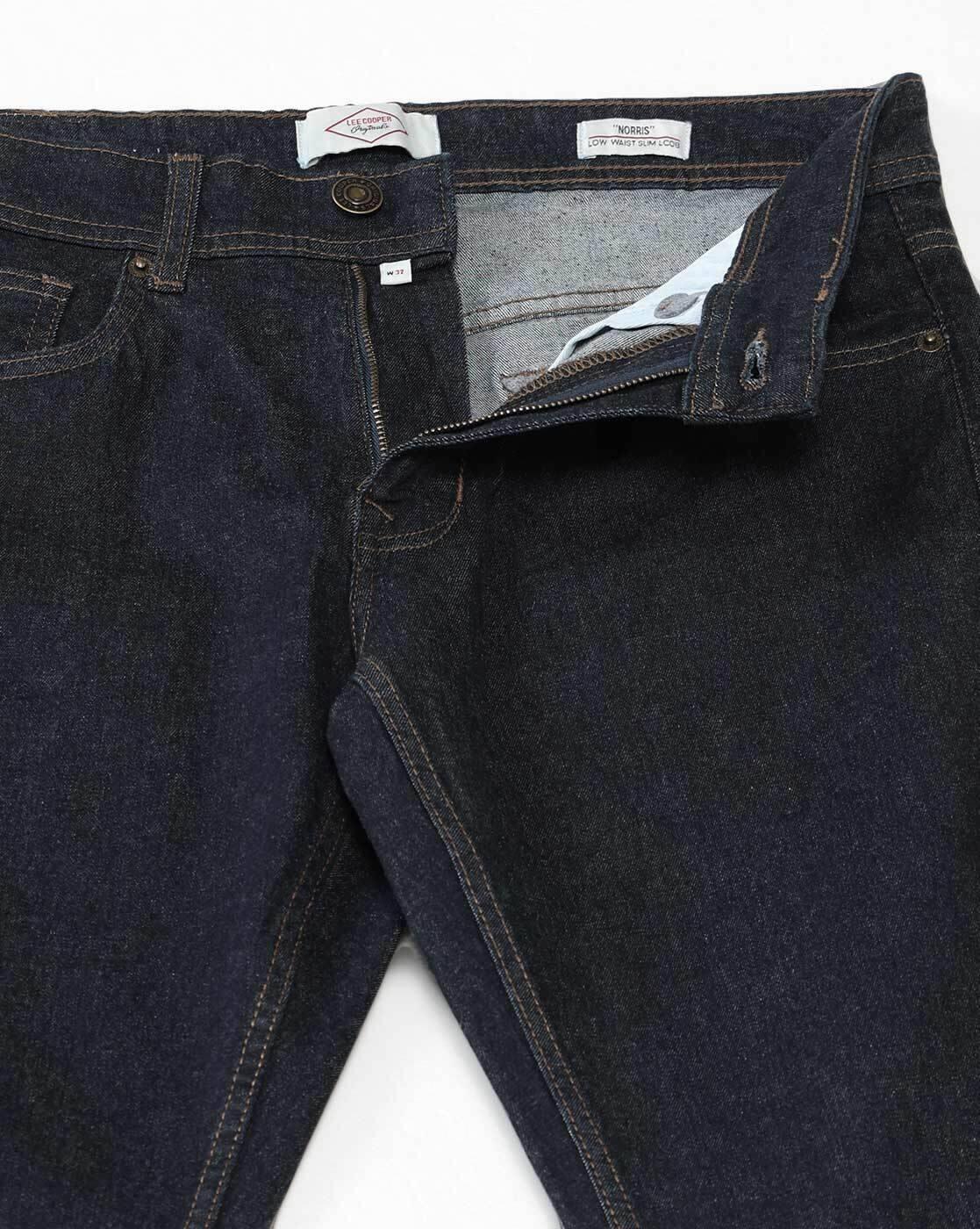 Lee Cooper | Men Lightly Washed Slim Fit Jeans|5
