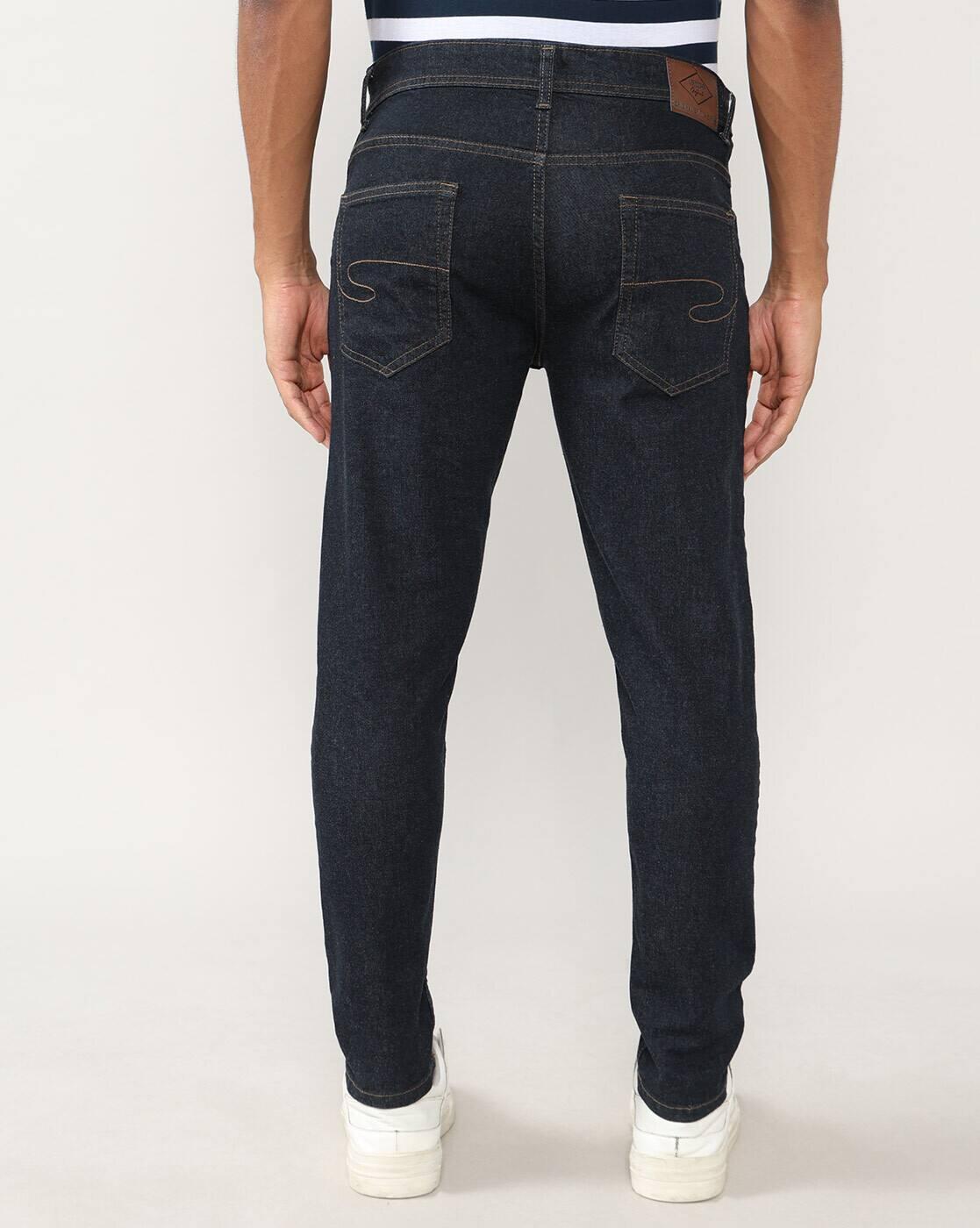Lee Cooper | Men Lightly Washed Slim Fit Jeans|2