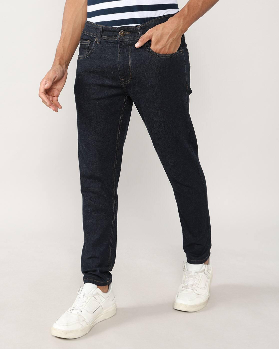 Lee Cooper | Men Lightly Washed Slim Fit Jeans|3