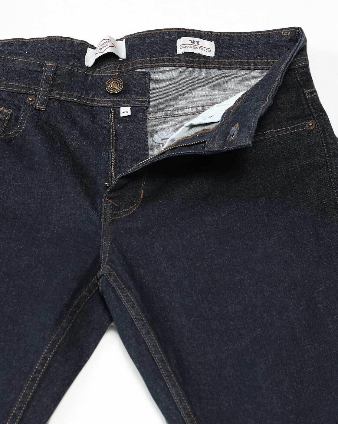 Lee Cooper | Men Lightly Washed Slim Fit Jeans|5