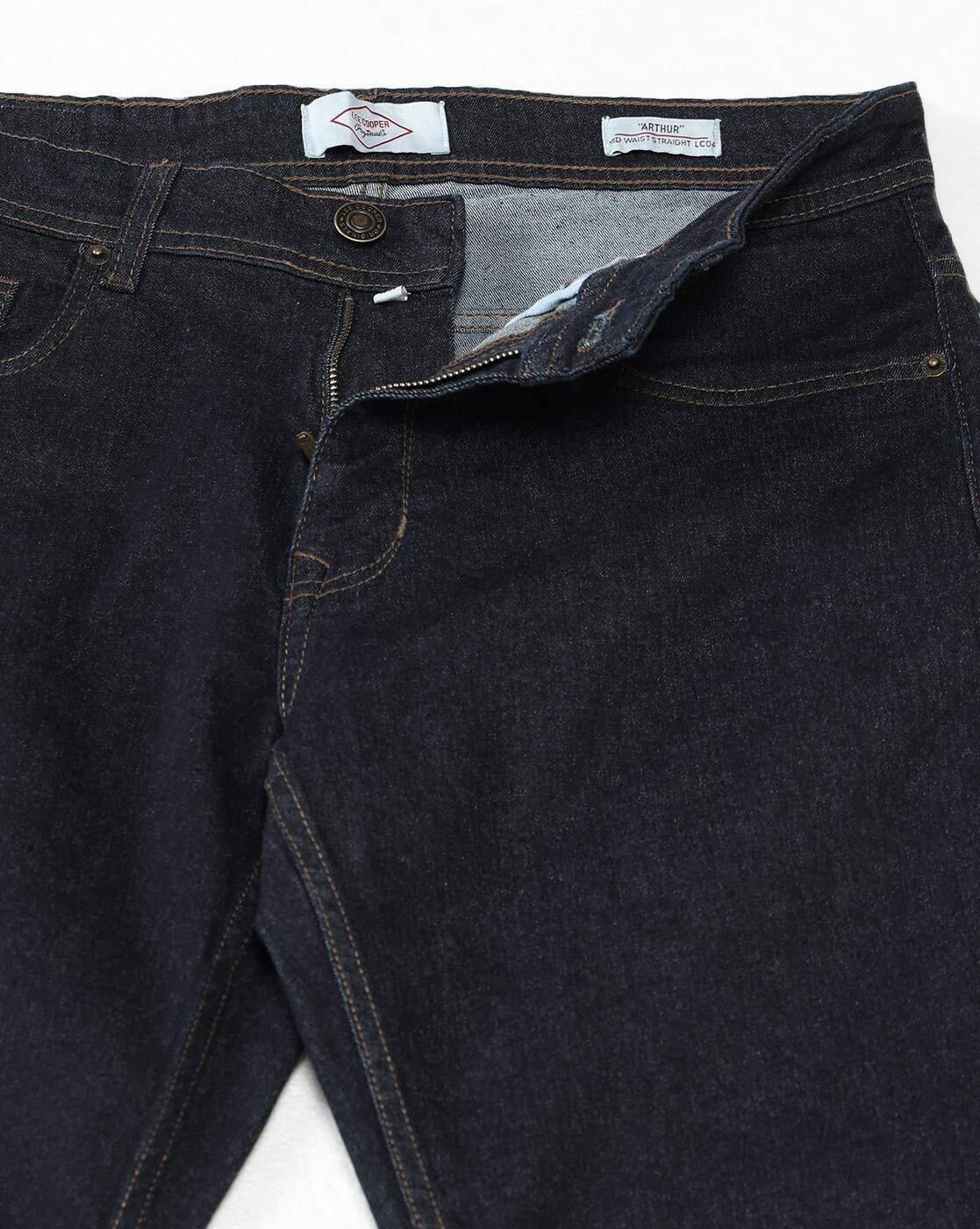 Lee Cooper | Men Mid-Rise Slim Fit Jeans|5