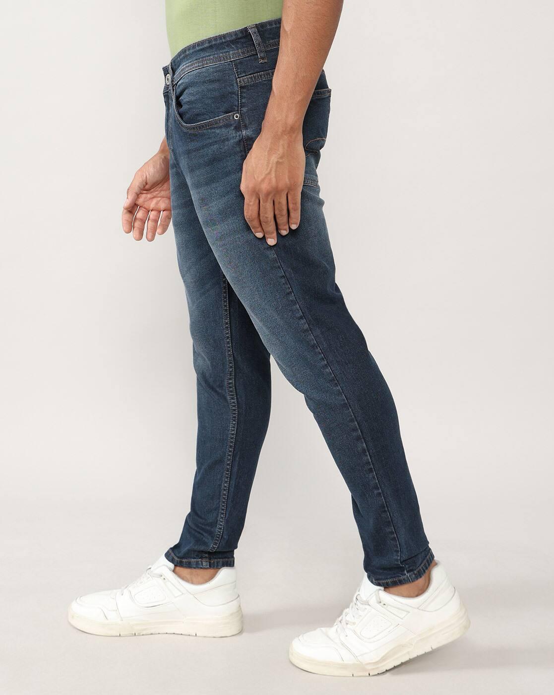 Lee Cooper | Men Lightly Washed Slim Fit Jeans|1