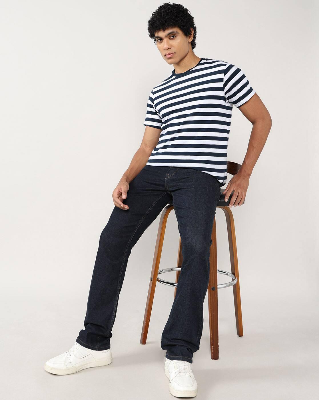 Lee Cooper | Men Lightly Washed Straight Jeans|0