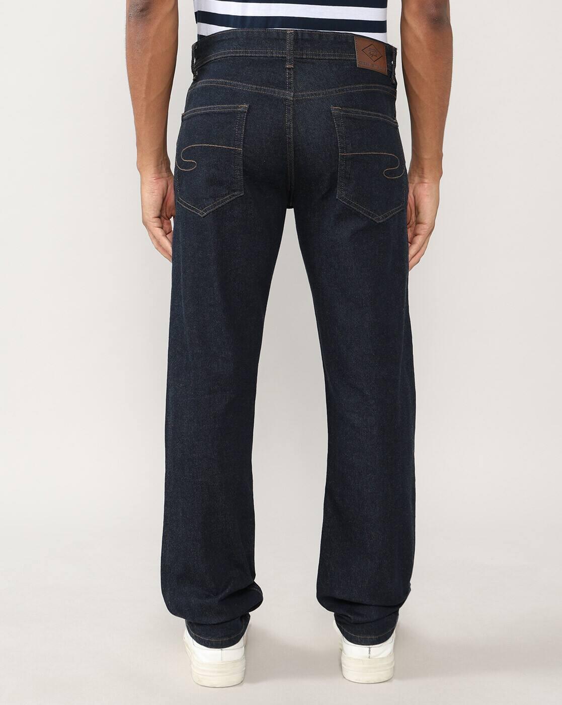 Lee Cooper | Men Lightly Washed Straight Jeans|2