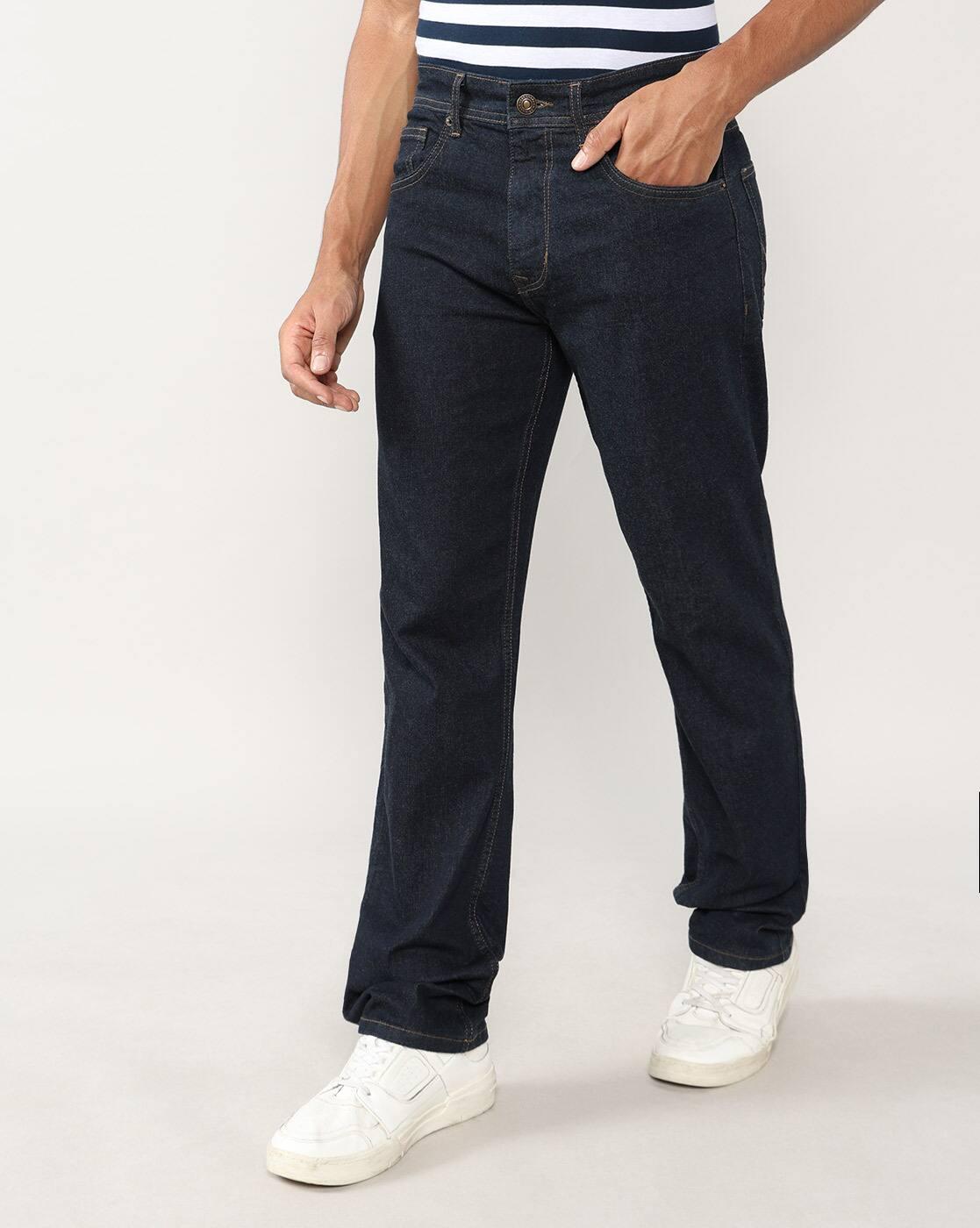 Lee Cooper | Men Lightly Washed Straight Jeans|3