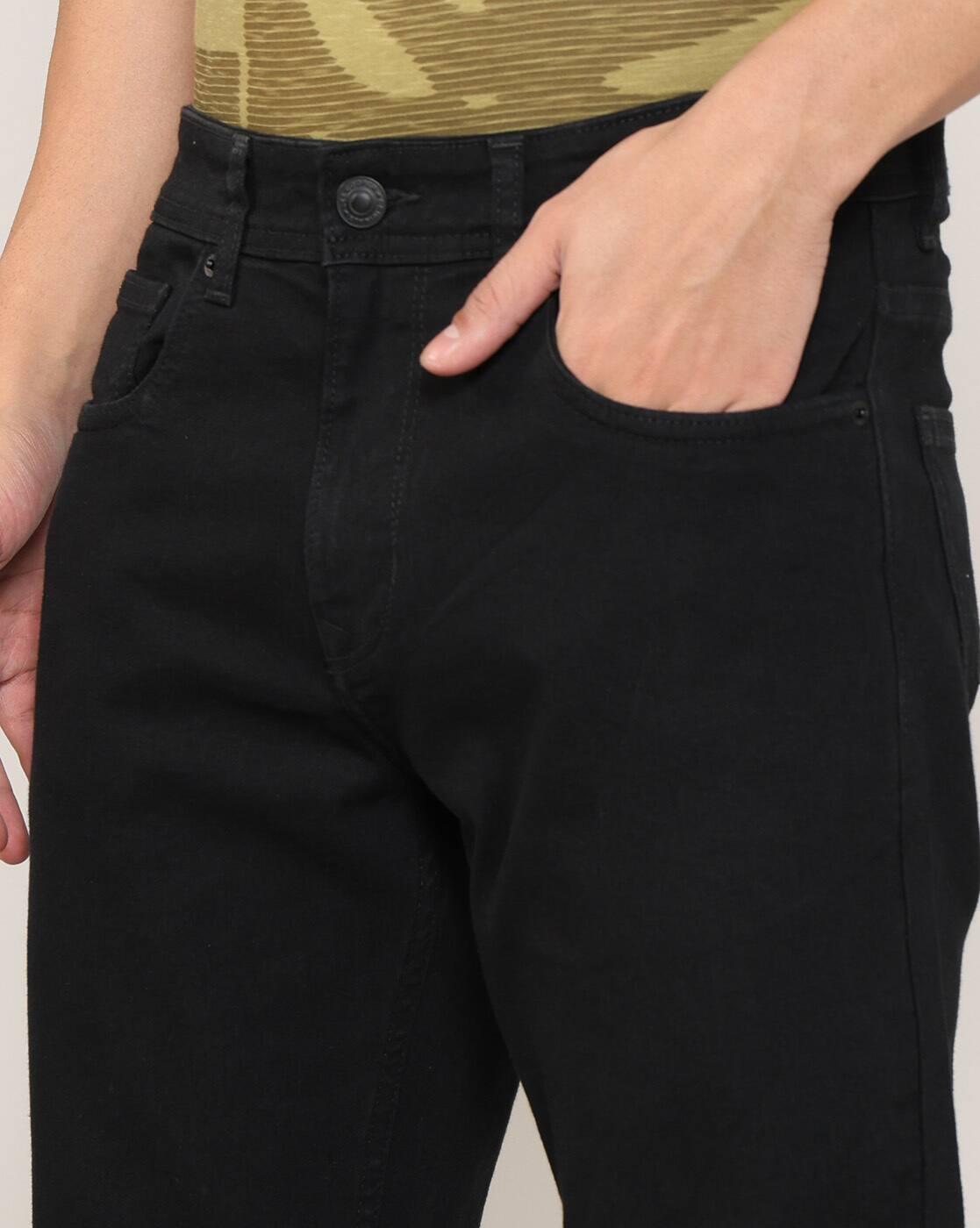 Lee Cooper | Men Mid-Rise Loose Fit Jeans|4