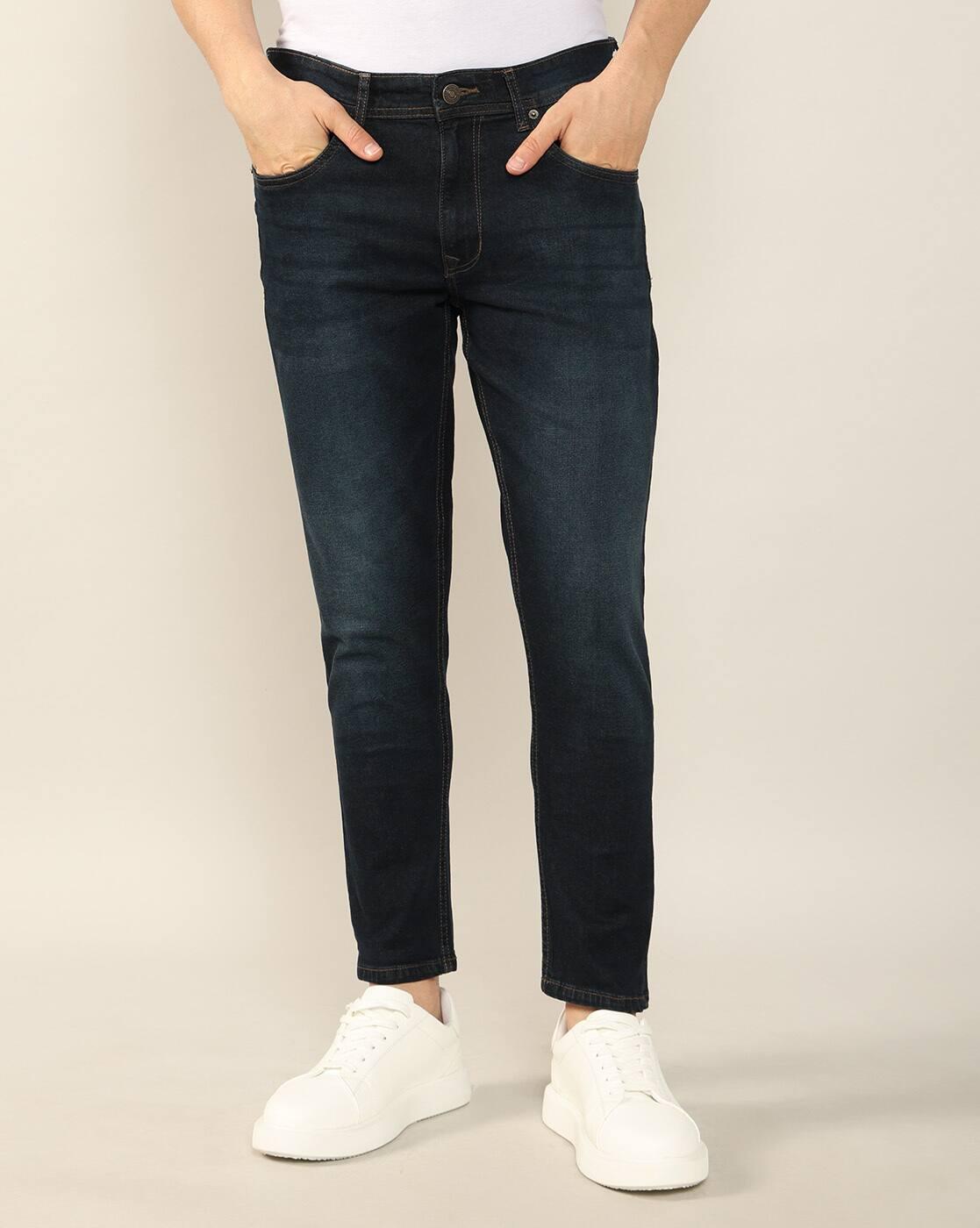 Lee Cooper | Men Lightly Washed Slim Fit Jeans|1
