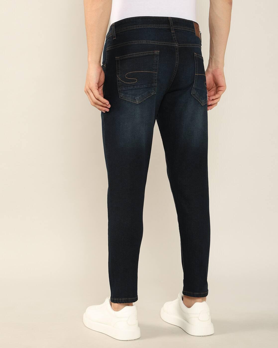 Lee Cooper | Men Lightly Washed Slim Fit Jeans|3