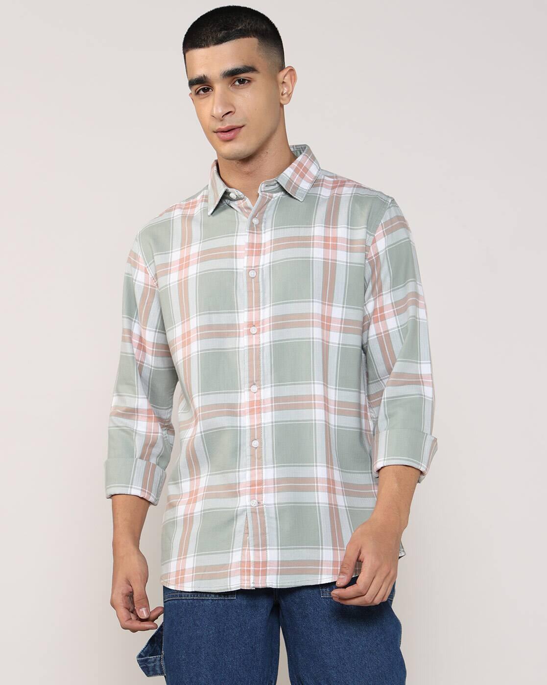 Lee Cooper | Men Checked Regular Fit Shirt|3