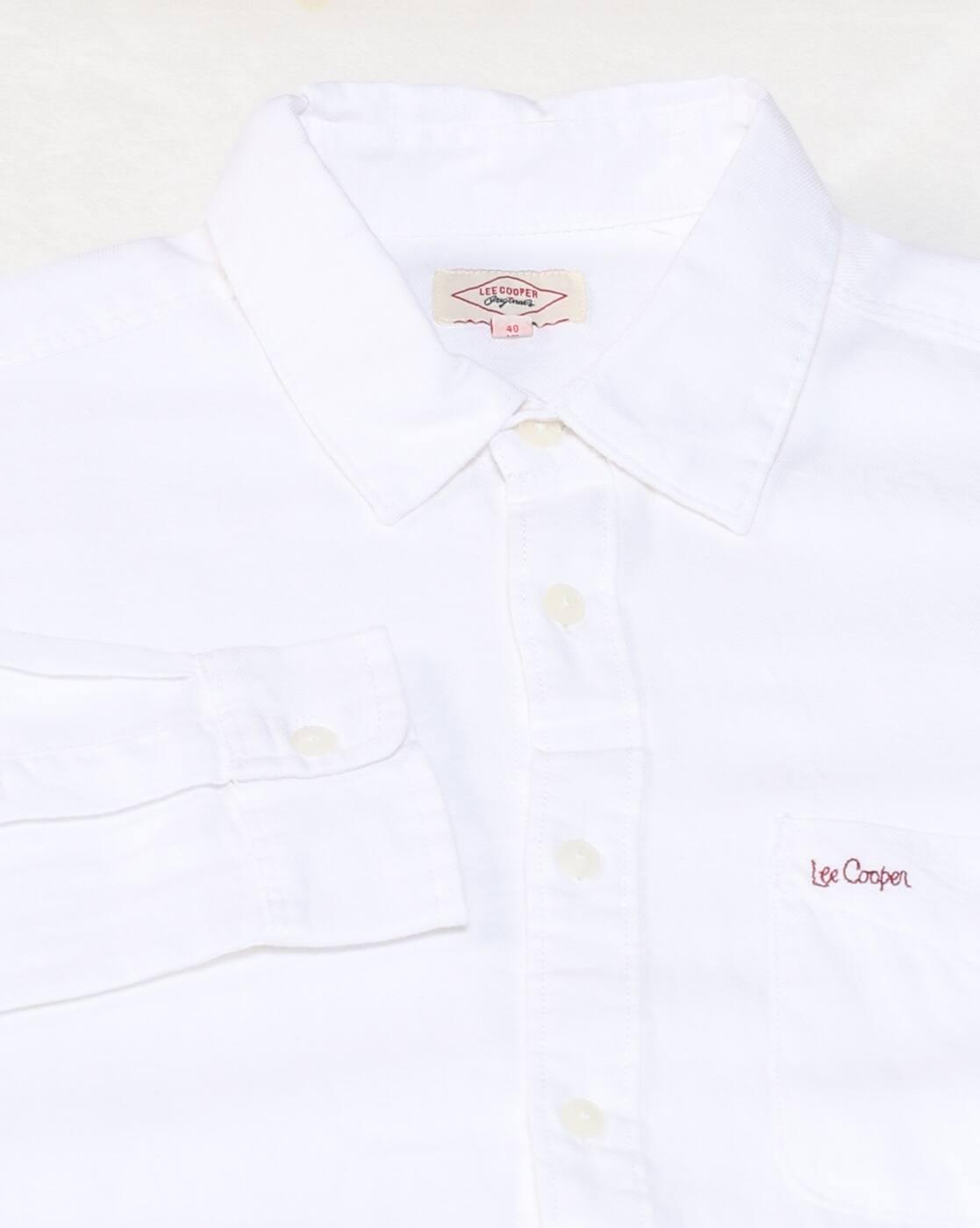 Lee Cooper | Men Regular Fit Shirt with Patch Pocket|6