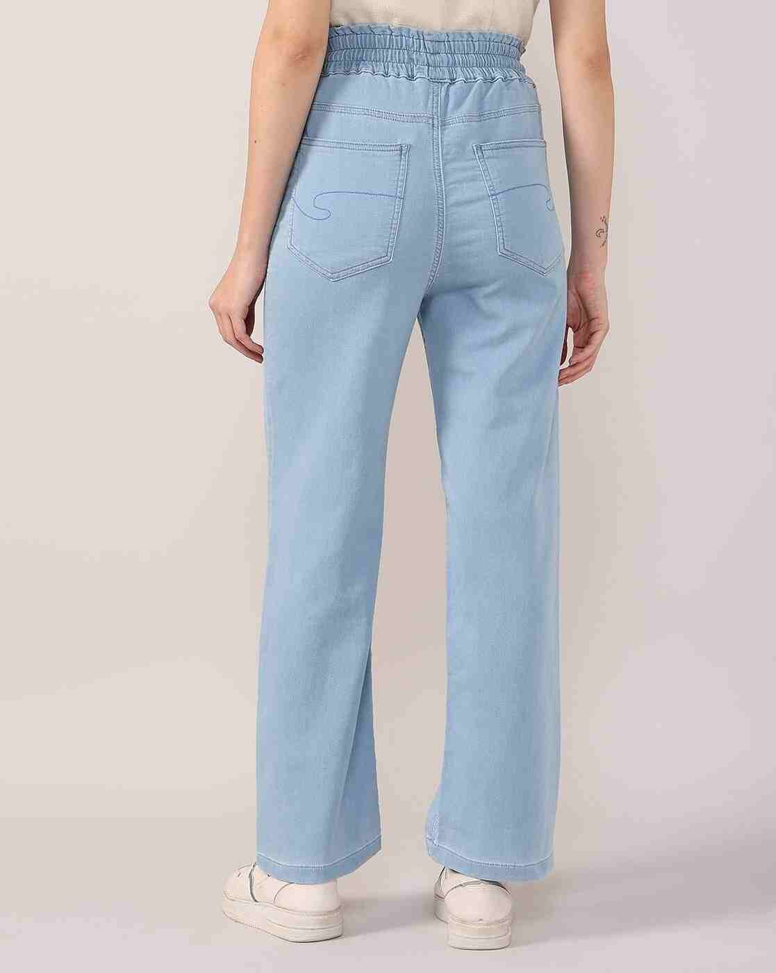 Lee Cooper | Women Lightly Washed High-Rise Loose Fit Jeans|2