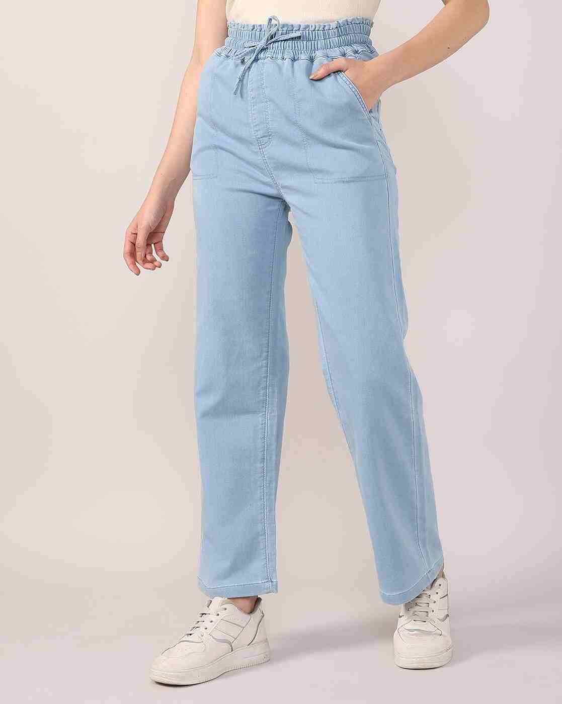 Lee Cooper | Women Lightly Washed High-Rise Loose Fit Jeans|3