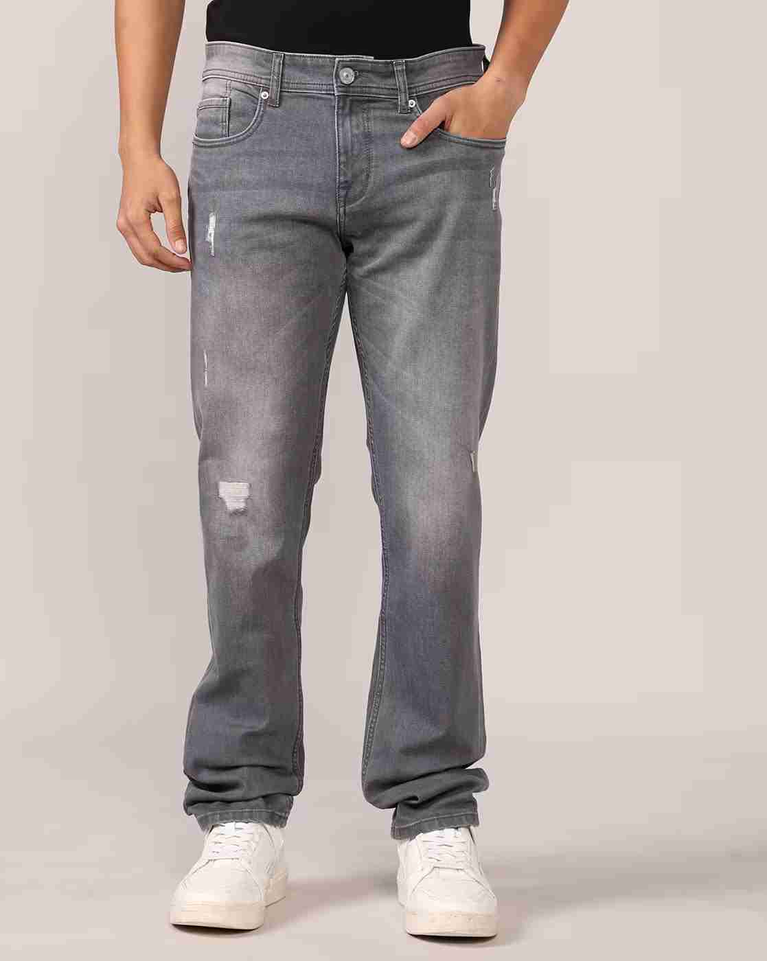 Lee Cooper | Men Lightly Washed Straight Jeans|1