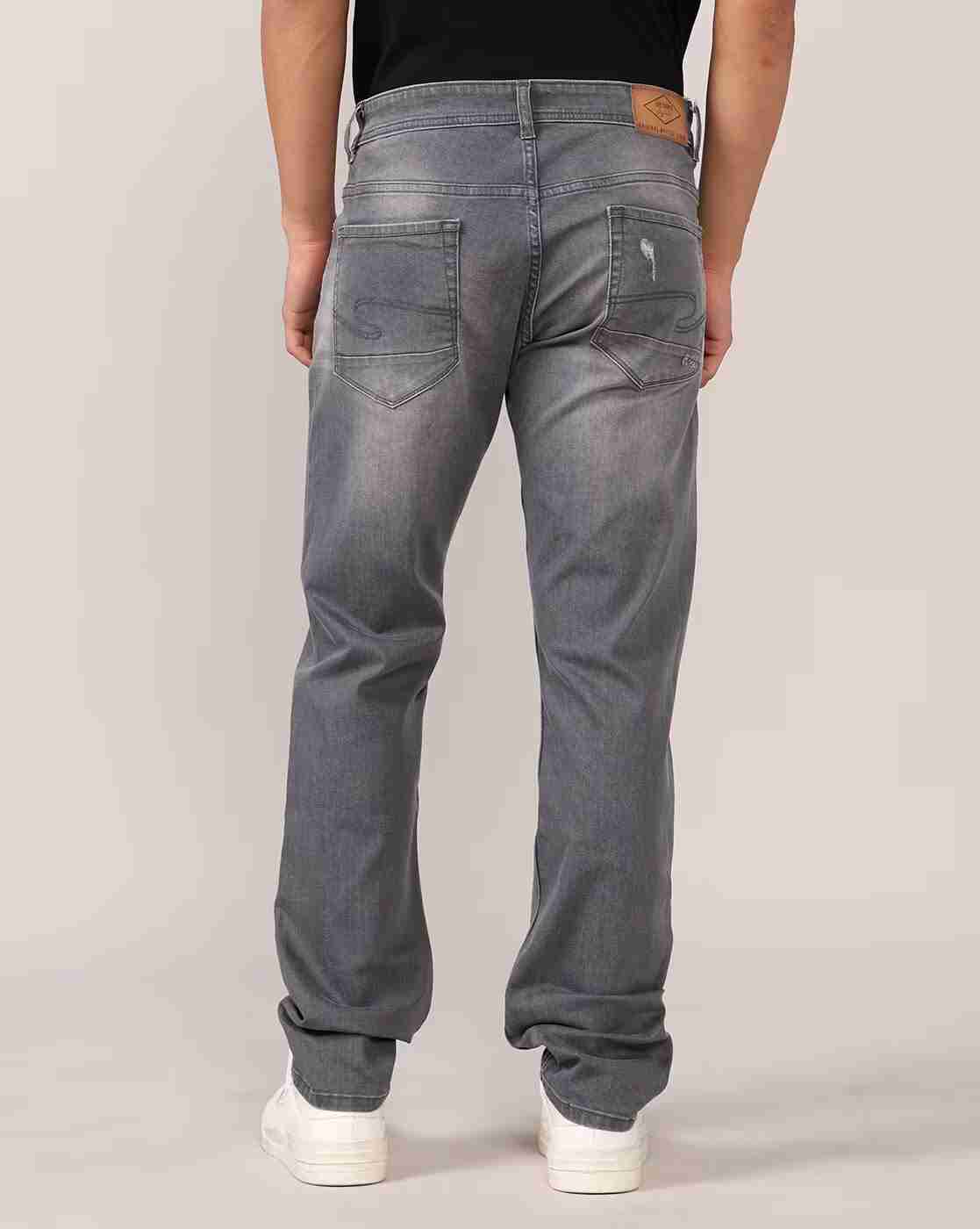 Lee Cooper | Men Lightly Washed Straight Jeans|3