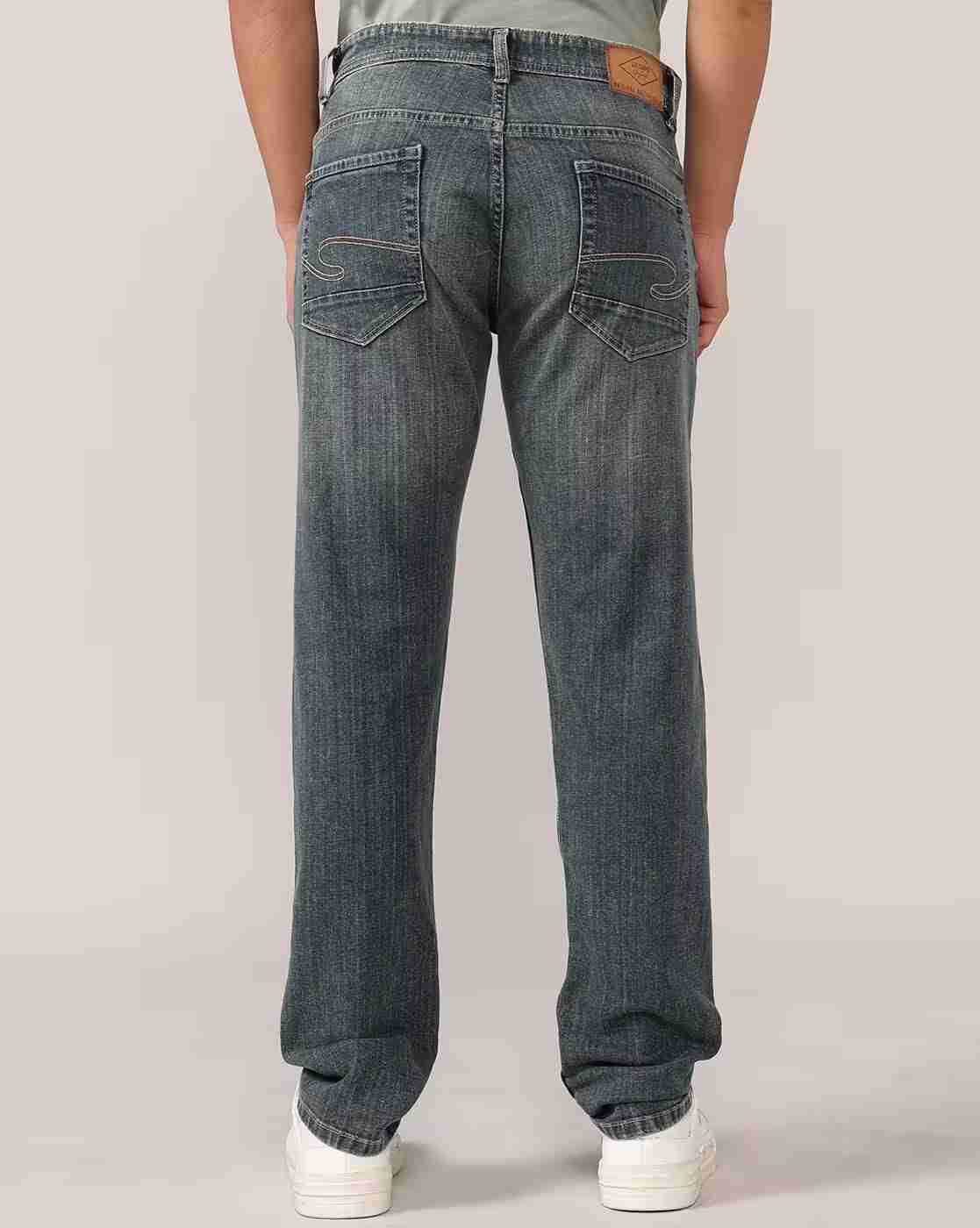 Lee Cooper | Men Lightly Washed Straight Jeans|3