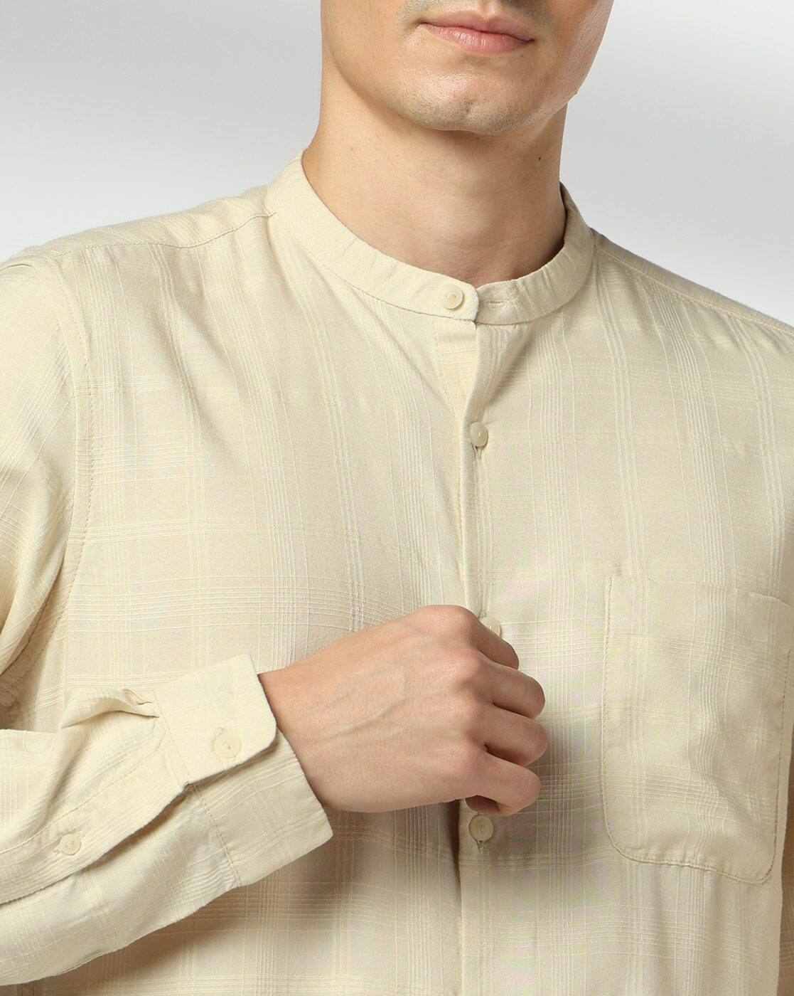 Lee Cooper | Men Regular Fit Shirt with Patch Pocket|4