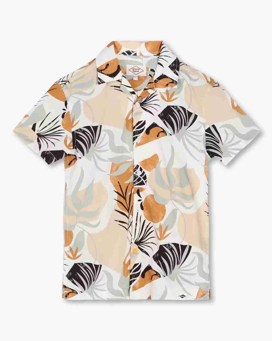 Lee Cooper | Boys Printed Relaxed Fit Shirt|0
