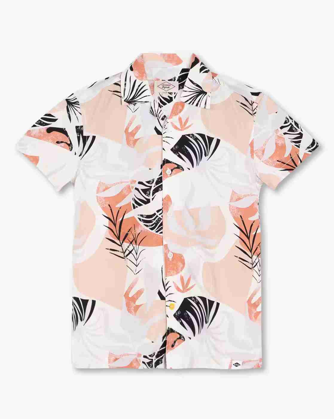 Boys Printed Relaxed Fit Shirt