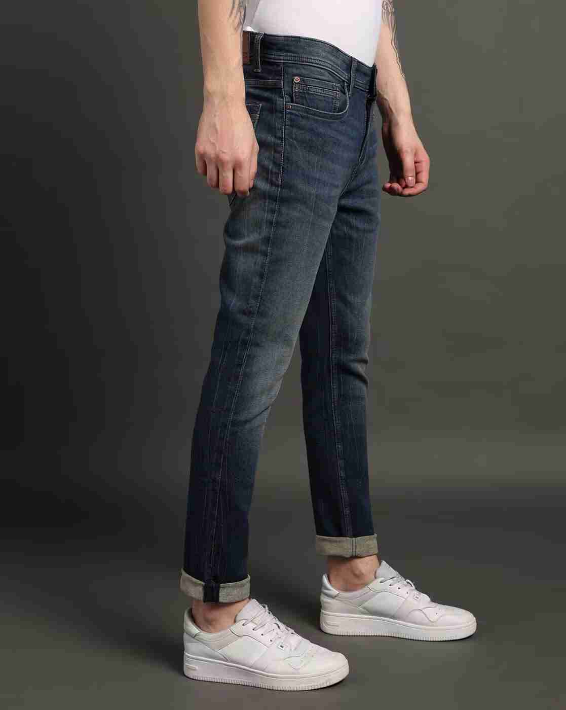 Lee Cooper | Men Lightly Washed Slim Fit Jeans|1