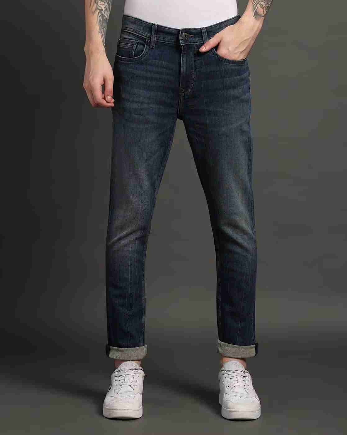 Lee Cooper | Men Lightly Washed Slim Fit Jeans|3