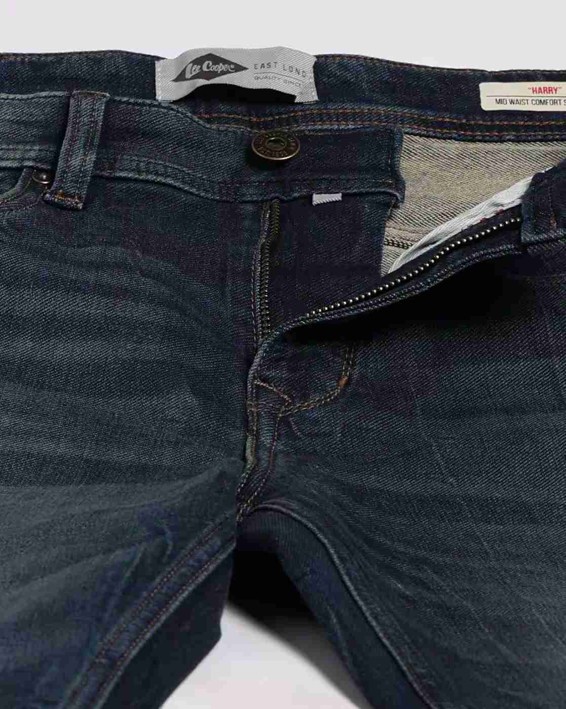 Lee Cooper | Men Lightly Washed Slim Fit Jeans|5