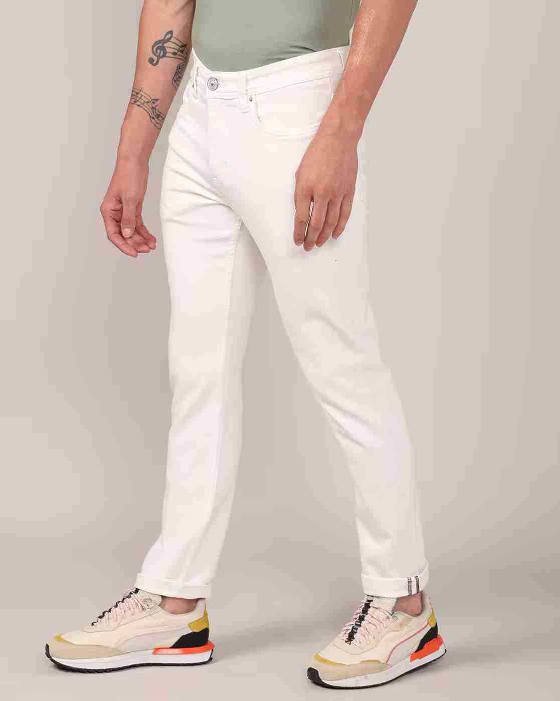 Lee Cooper | Men Mid-Rise Slim Fit Jeans|1