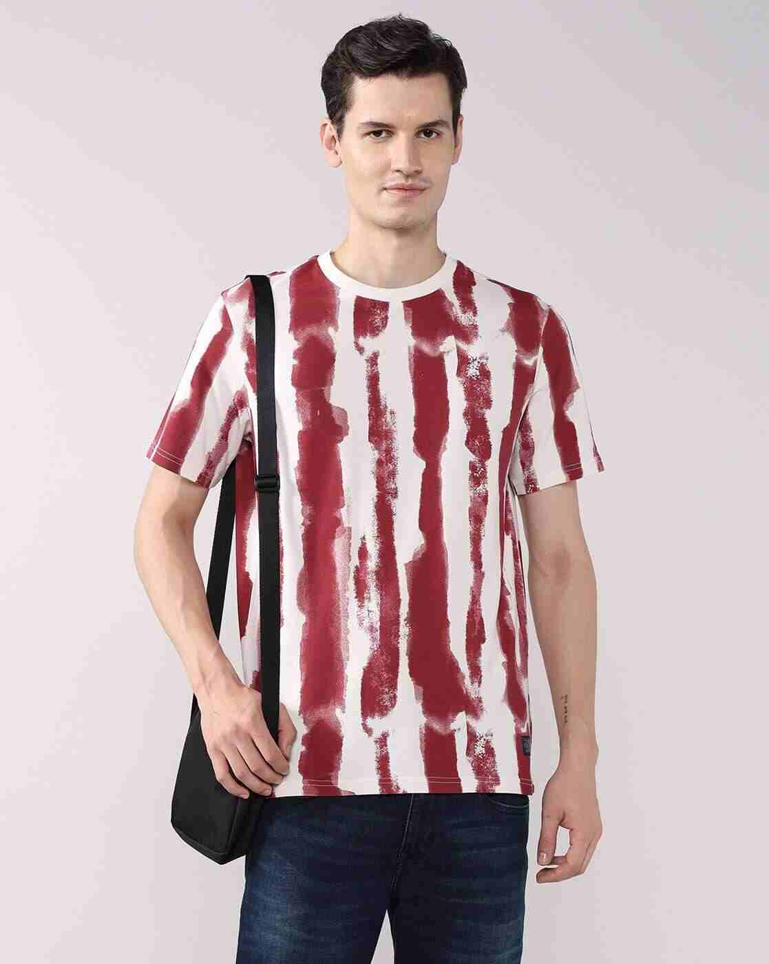 Lee Cooper | Men Printed Regular Fit Crew-Neck T-Shirt|0